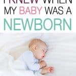 Life after birth can be crazy and the newborn phase is full of emotion. These are some of the things I wish I knew in the first weeks after my baby was born
