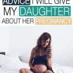 Now I have a daughter, I've started thinking of all the advice I will give my daughter about pregnancy, hoping that she is part of a generation of empowered Mama's who are supported in birth and who are educated about pregnancy, who aren't questioned about their plans, but supported and encouraged to be happy and healthy, both physically and emotionally.