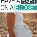 While it's tempting to buy every cute little baby outfit and 'must have' item, it's not necessary, especially when you're trying to have a baby on a budget.