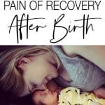 Recovery after birth isn't the same for all women, for some it is difficult, painful, and it can take a while to find answers. Here's my story of recovery.