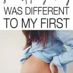 We know all pregnancies are different, but I wasn't prepared for how much my second pregnancy was different to my first. In both good and challenging ways.