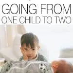 Everyone will tell you that going from one child to two is a big challenge, and I expected it to be hard, but here's what I found with the transition.
