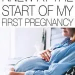 Your first pregnancy is such an amazing time. The excitement, the nervousness... the unknown. Here's what I wish I knew at the start of my first pregnancy.