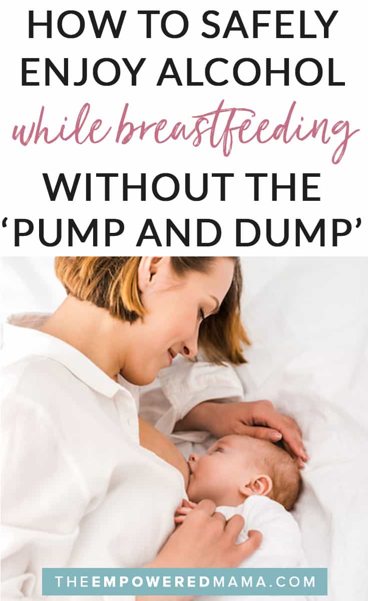 How To Safely Enjoy Alcohol While Breastfeeding.. Without The 