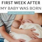 The first few weeks after your baby is born are fuelled with love, hormones and all kinds of happiness. But there were some things I wasn't prepared for. These are some of the things I wasn't expecting in the first week after my baby was born (and you might not be either)!