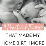 Regardless of whether you have a home birth or a hospital birth, being comfortable is so darn important. These are some things that can help you be more comfortable in labour and birth.